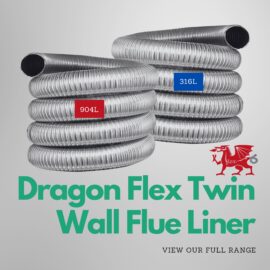 Dragon Flex Flexible Twin Wall Flue Liner